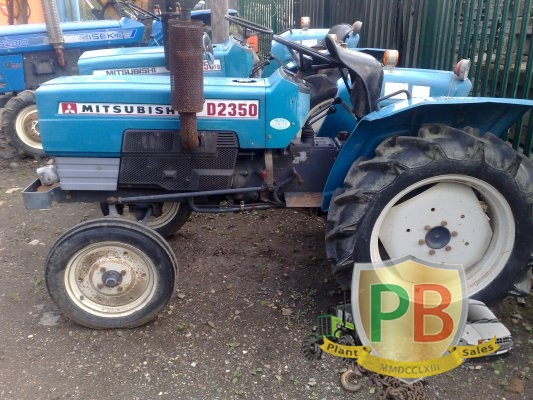 Mitsubishi 2350 4 cylinder  Compact tractor